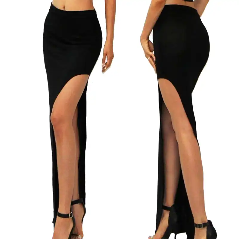 saia aberta na perna