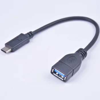 

Reversible Design USB 3.0 3.1 Type C Male Connector to A Female Data Cable With OTG Function Length: 10cm Type C connector is th