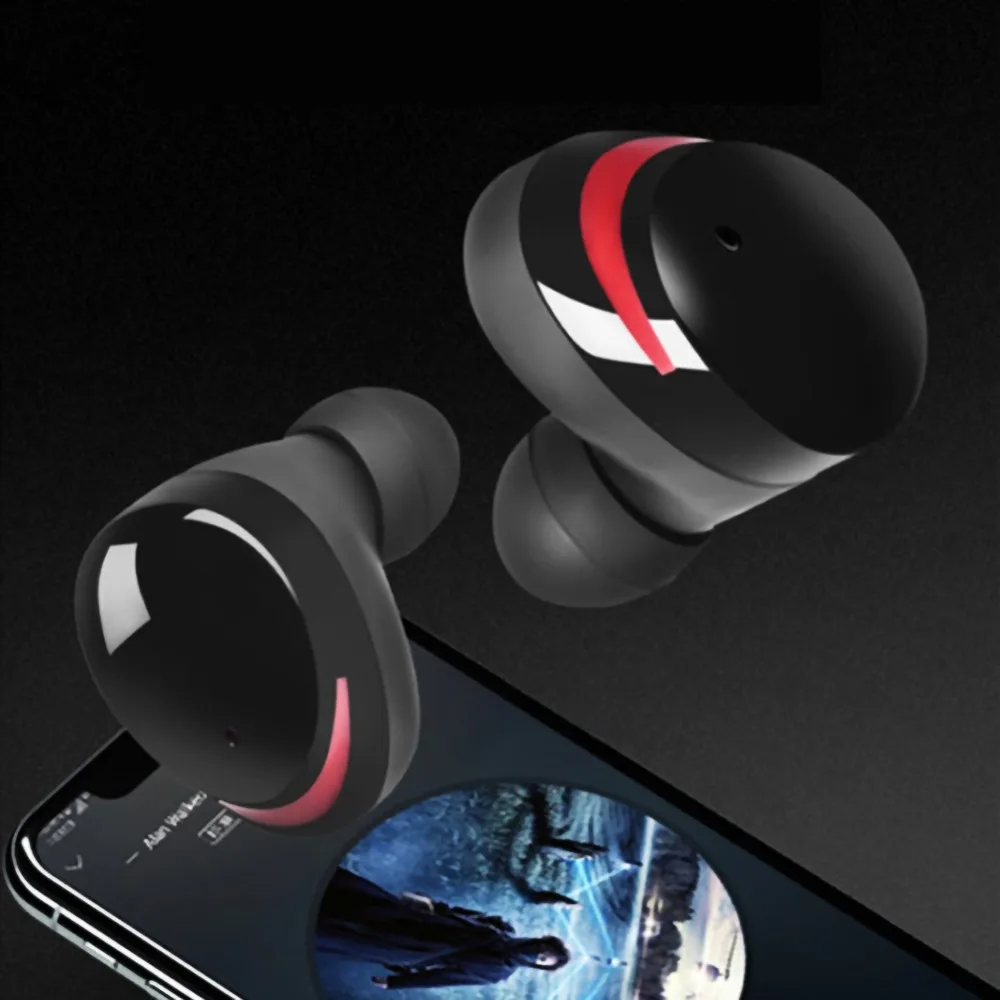 F8 мини TWS Bluetooth наушники стерео Bluetooth 5,0 наушники вкладыши Спортивная гарнитура настоящие Беспроводные наушники с микрофоном