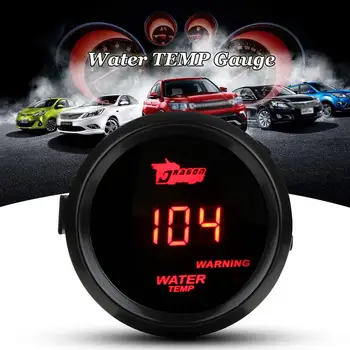 

Stylish Creative Car 12V 52mm Red Digital LED Electronic Water Temperature Gauge with Sensor