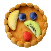 Плюшевый коврик для кота собаки питомник кошачий наполнитель зимняя теплая инновационная кровать для питомца фруктовое яйцо пирожное гнездо