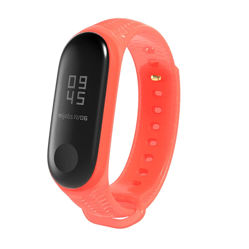 Mi jobs mi Band 4 цветной силиконовый браслет для Xiaomi mi Band 4 3 браслет Correa mi band 3 Смарт-часы аксессуары
