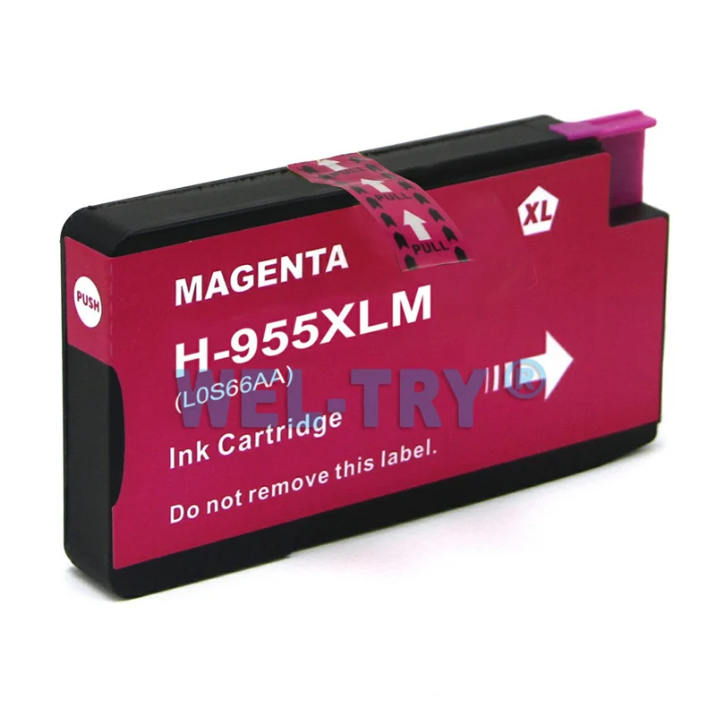 Чернильный картридж для hp 955 для принтера OfficeJet Pro 7740/8210/8216/8710/8720/8725/8730/8740 для hp 955 XL, полные чернила с чипами