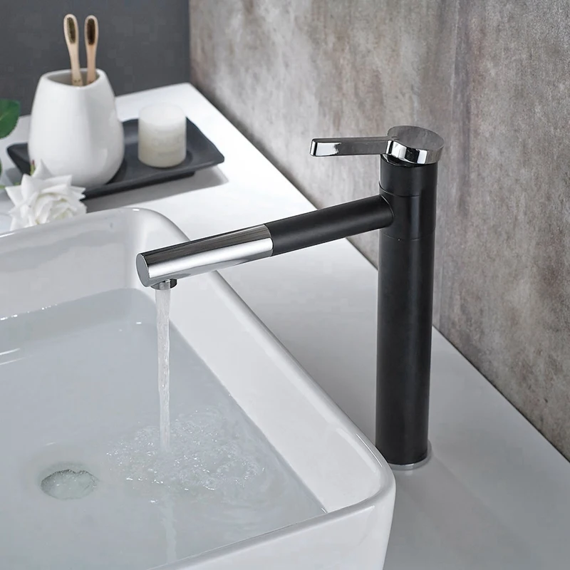  Promotion Kitchen Faucet Modern Bathroom Sink Faucet With Rotating Spout 11.8 Inch Tall Container F - 4000598285674