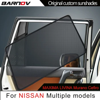 

Car Special Magnetic Curtain Window SunShades Mesh Shade Blind Original Custom For Nissan Maxima Livina Murano Cefiro E51 E52