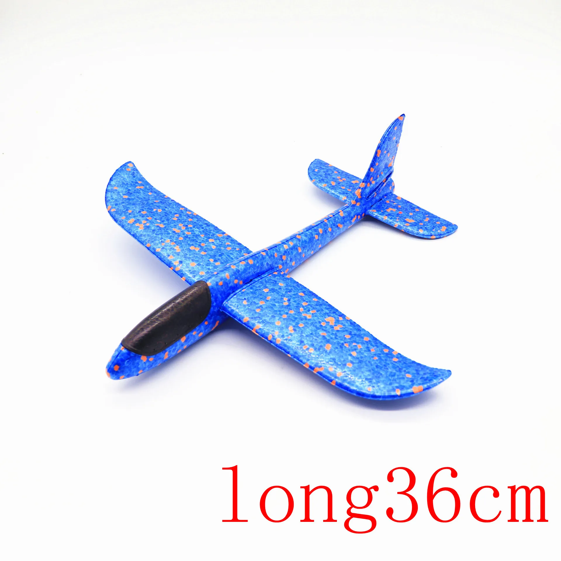 Синий DIY ручной бросок летающий самолет s игрушки для детей пена модель аэроплана вечерние наполнители летающие Plane Самолет игрушки игры - Цвет: Синий