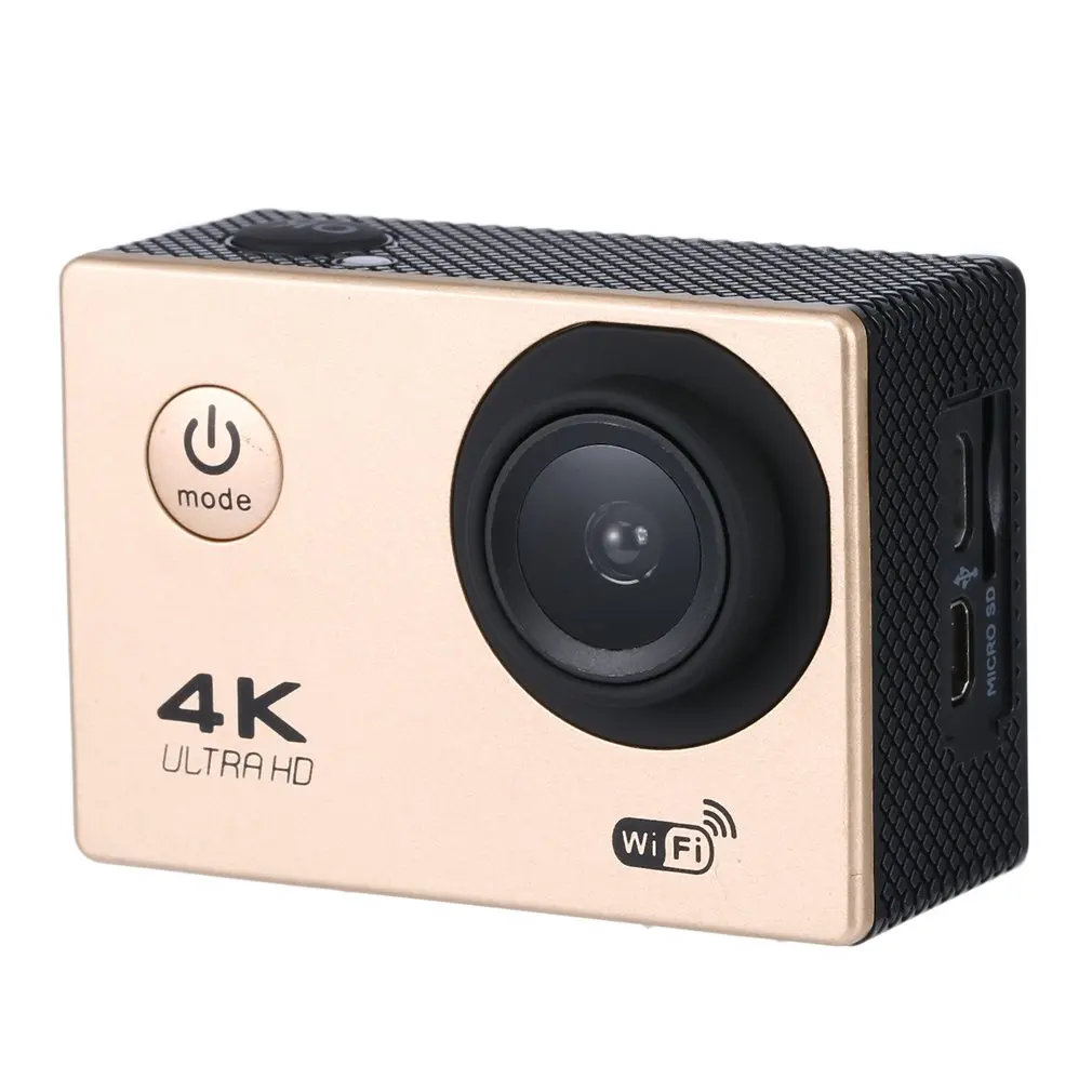 4K Экшн-камера 16MP Vision 3 Подводная Водонепроницаемая камера широкий угол WiFi Спортивная камера с монтажным аксессуаром комплект