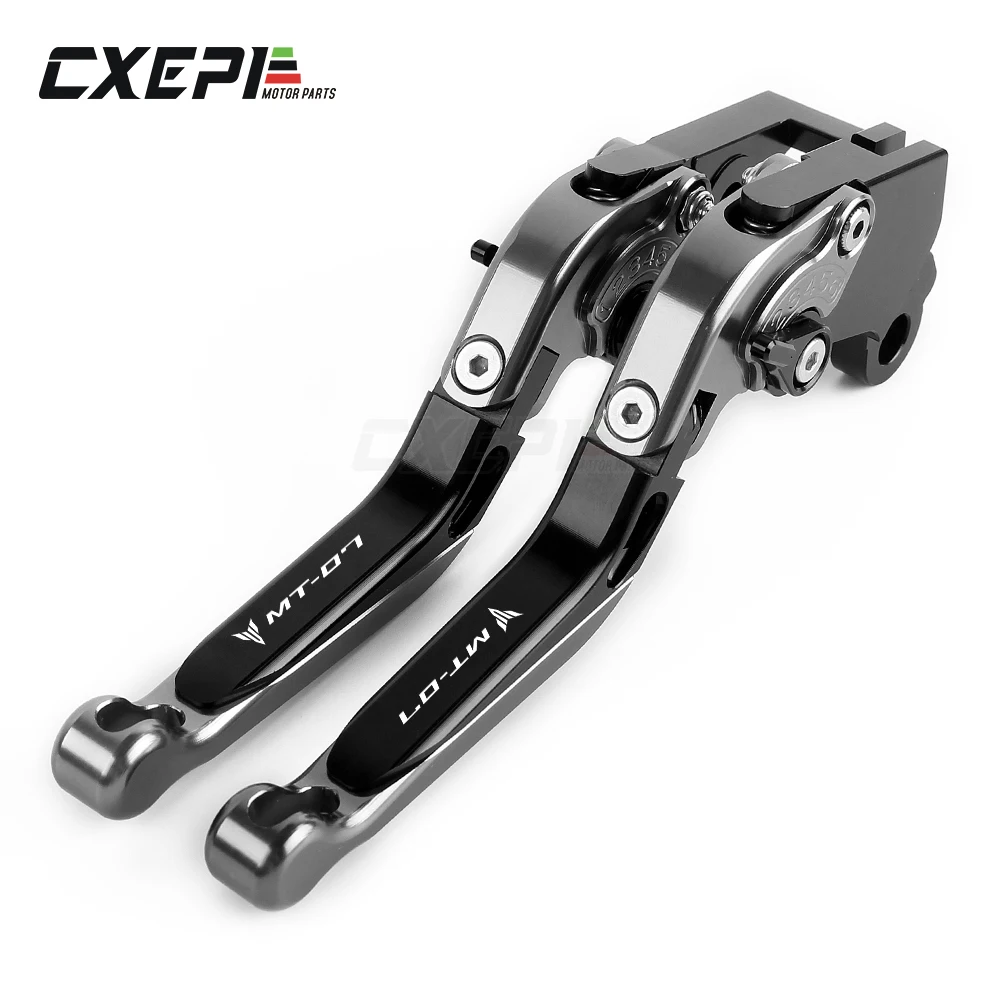Handle Brake Clutch For YAMAHA MT-07 MT 07 FZ07 2014-2021 2017 2018 2019 2020 Motorcycle Accessories Folding Brake Clutch Levers