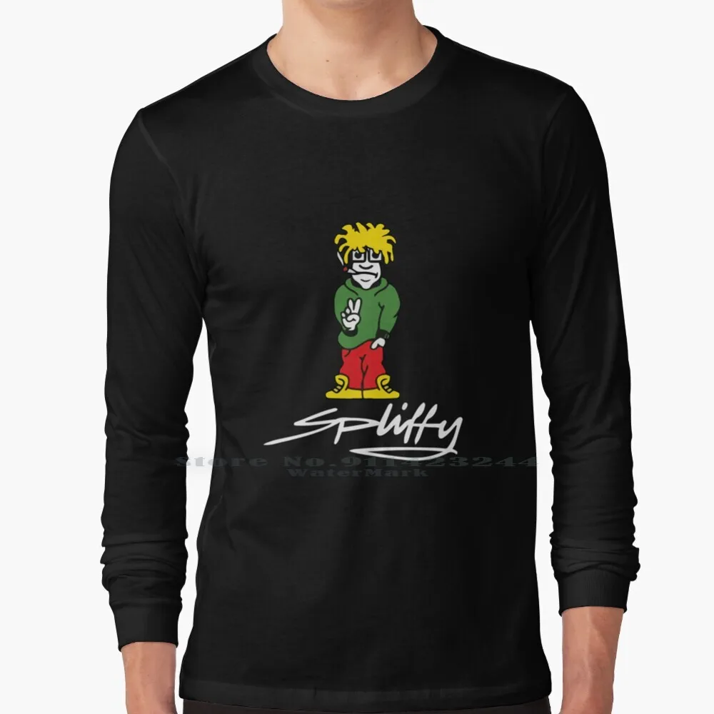 Spliffy футболка с длинным рукавом Tee Rave Culture Trip To 90s ностальгия Великобритания