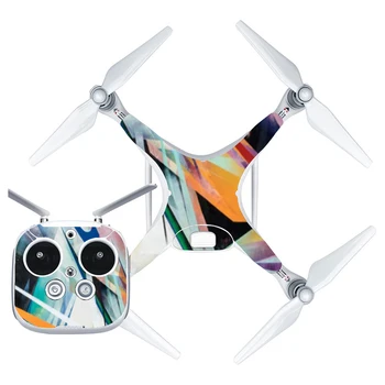 

Painting Style Vinyl Skin Sticker for DJI Phantom 4 Drone And Remote Controller 0176
