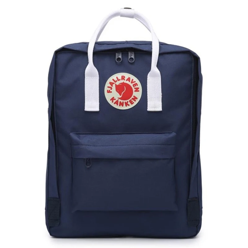 Брендовый Детский Мини Рюкзак Mochila Kankenlying для студентов, школьная сумка, Классический рюкзак, женские водонепроницаемые Рюкзаки - Цвет: C4 Navy White