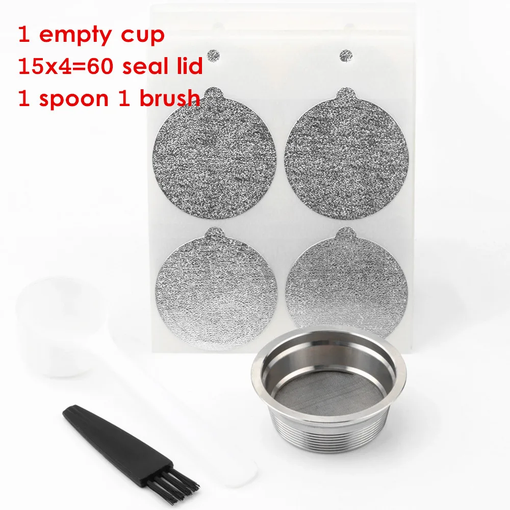 For Lavazza A Modo Mio Jolie& ESPRIA Stainless Steel Reusable Coffee Capsule Pod Filters For Lavazza a Modo Mio Machine - Цвет: as picture