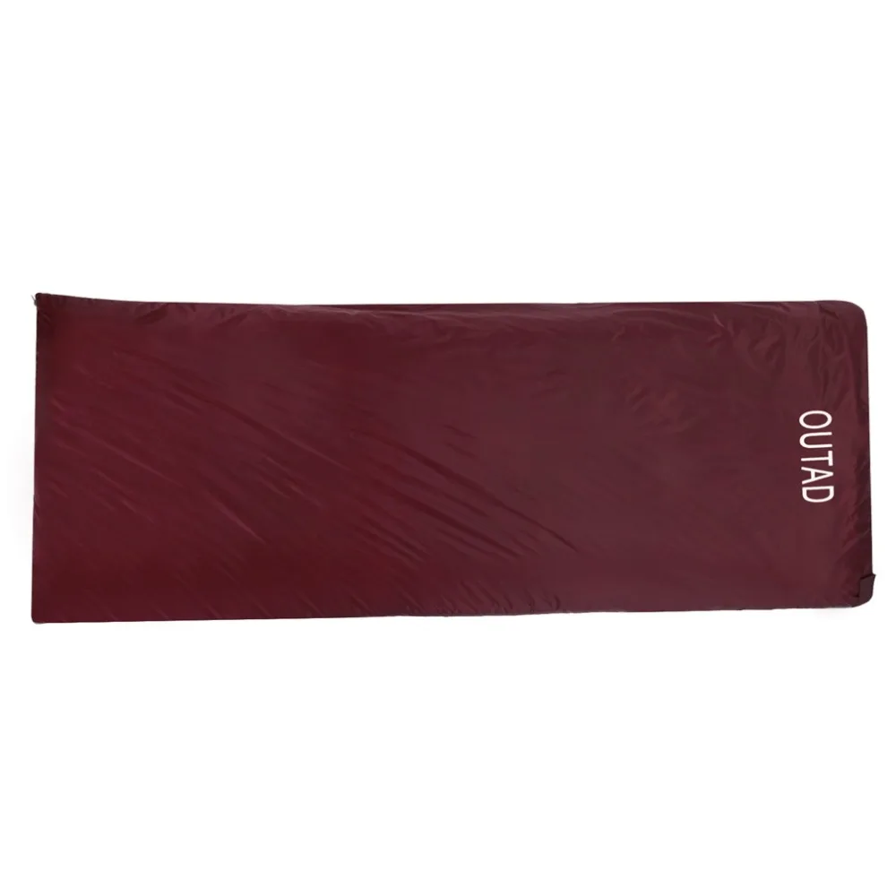 OUTAD Multifuntion Mini Water-resistant Breathable Ultra-light Envelope Sleeping Bags 320D for Outdoor Camping Travel Hiking