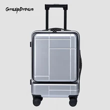 Бизнес бренд 2" 24" дюймов tide чемодан на колесиках Универсальный колеса большой емкости посадочный пароль для переноски путешествия багажа