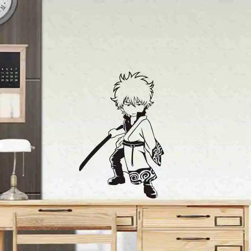 

GINTAMA Wall Decal Vinyl Wall Stickers Decal Decor Home Decorative Decoration Anime Gintoki Car Sticker