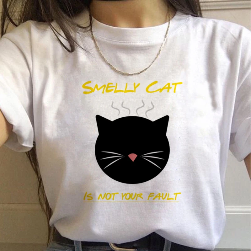 Harujuku Kawaii Friends Tv TShirt Women Korean Style Fashion T-shirt Ulzzang 90s Graphic Friends Tv Show T Shirt Top Tees Female 3