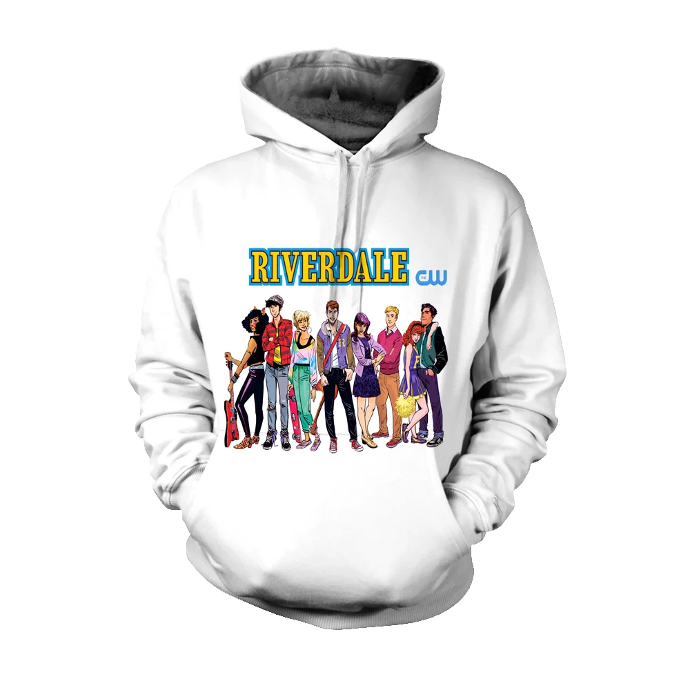 Riverdale Jacket Sweatshirts Plus Size South Side Clothing Serpents Riverdale Hoodie Sweatshirt Spring Hooded Pullover