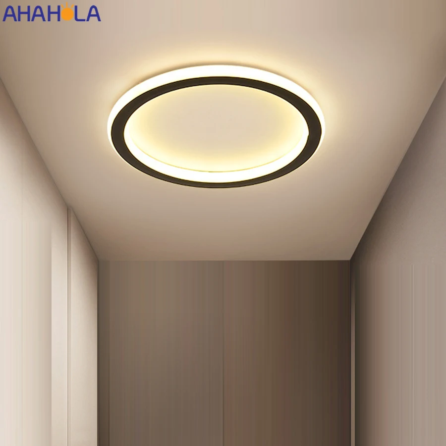 

Gold Black Hanging Ceiling Lamps Square Round Modern Led Light Panel for Living Room Furniture Children's Bedroom Led Lamp