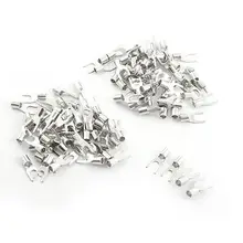 100 шт SNB5.5-5+ SNB5.5-4S вилка типа не изолированный вилочный кабельные наконечники