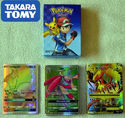 60 шт. TAKARA TOMY Pet Pokemon Cards новейший стиль в 2019 Pokemon GX EX Card игрушка для детей Детские игрушки