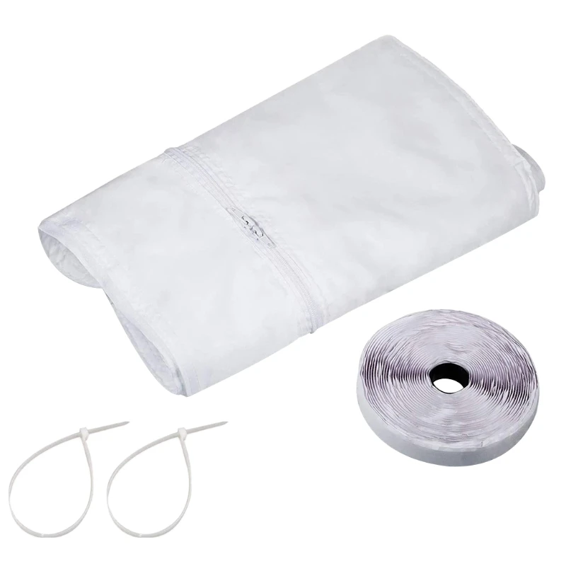 

Window Cloth Seal for Portable Air Conditioner and Tumble Dryer Air Exchange Guards with Dual-zip Easy to Install