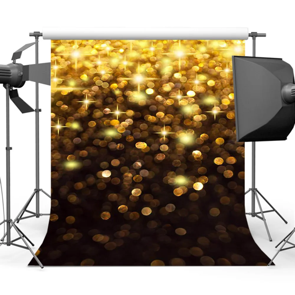 MOCSICKAOrange Блестящий Фон для фотосъемки Bokeh Sparky фон фотостудии реквизит S-2921 |