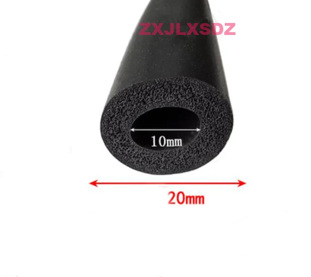 EPDM Rubber Foam Hose Rubber Pipe Foam Sealing Strip Car Door filler Strip 10mm x 20mm