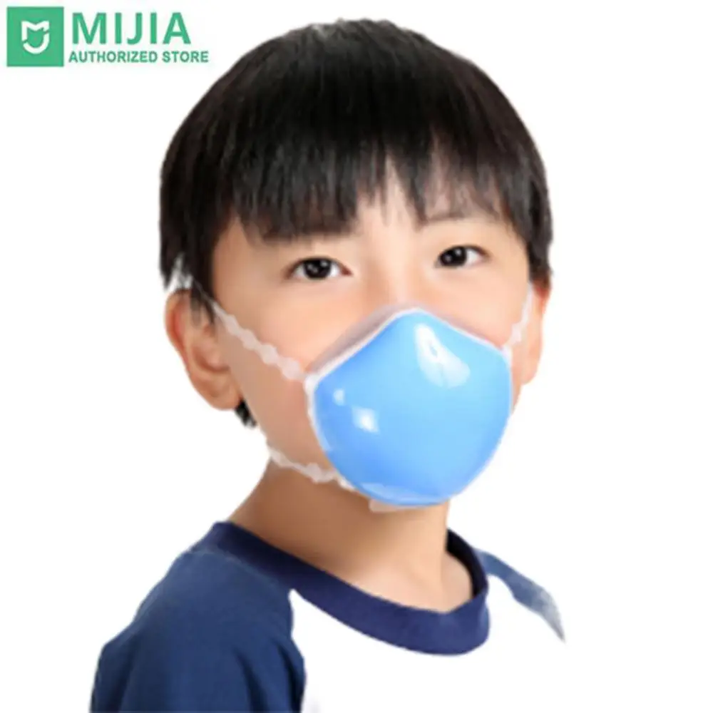 

Stock Mi Xiaomi Q8S Electric Child Anti-haze Sterilizing Mask Provides Active Air Supply Electric Protective Masks for Out