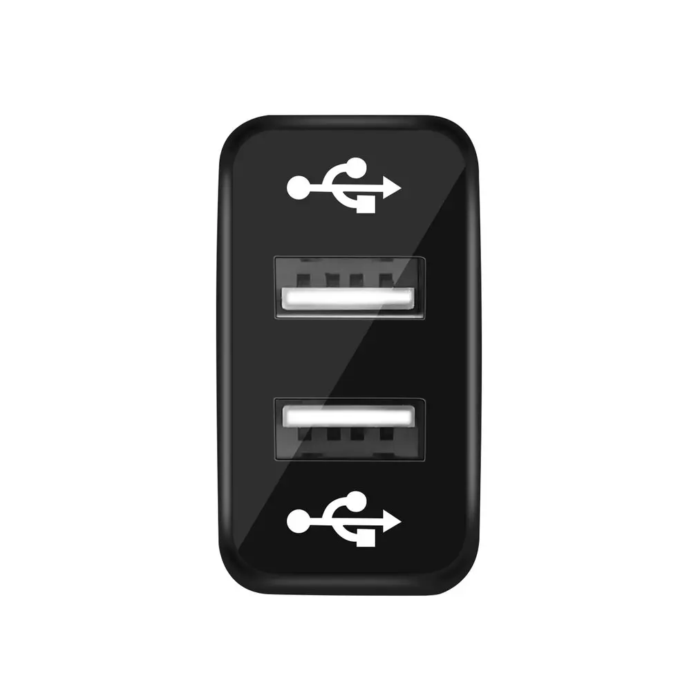 Для TOYOTA VIGO 12 В Портативный двойной USB зарядное устройство розетка приборная панель зарядное устройство для сотового телефона аудио адаптер Специальный дизайн для TOYOTA VIGO