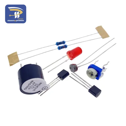 Photosensitive Sound Light Alarm DIY Kit Electronic Production Invention Assembly Sound and Light Sensor Module Device Suite - Image 3
