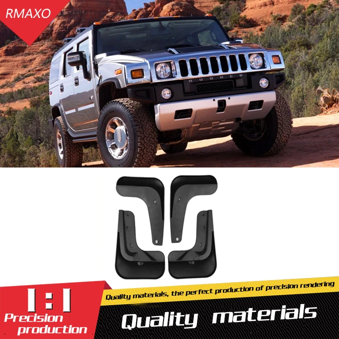Брызговики передние для Hummer H2 2003-2009 брызговики с цветом и задней крыло