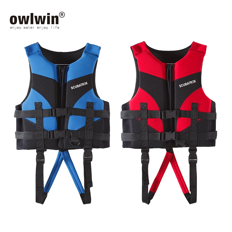 

child life jacket life vest professional swimming hot spring clothing for boys and girls snorkeling warm buoyancy clothing