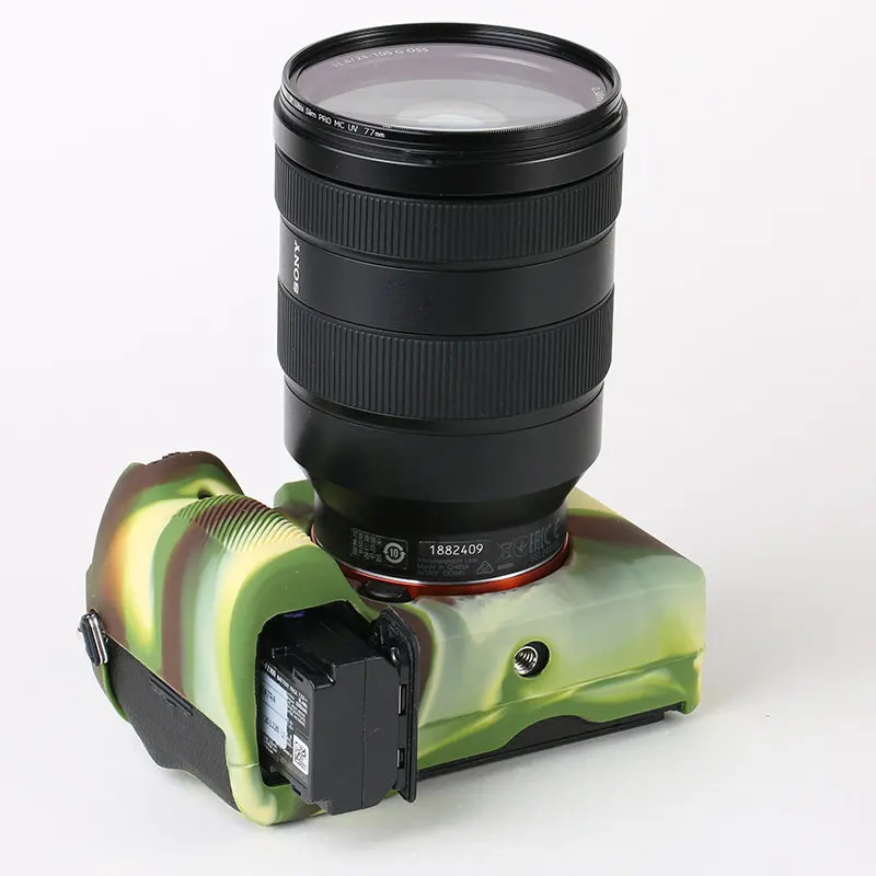 Силиконовая кожа брони чехол корпус протектор для sony A7 III/A7R III/A7M3 A7RM3/A9 ILCE-9/A7R IV A7RM4 камеры только