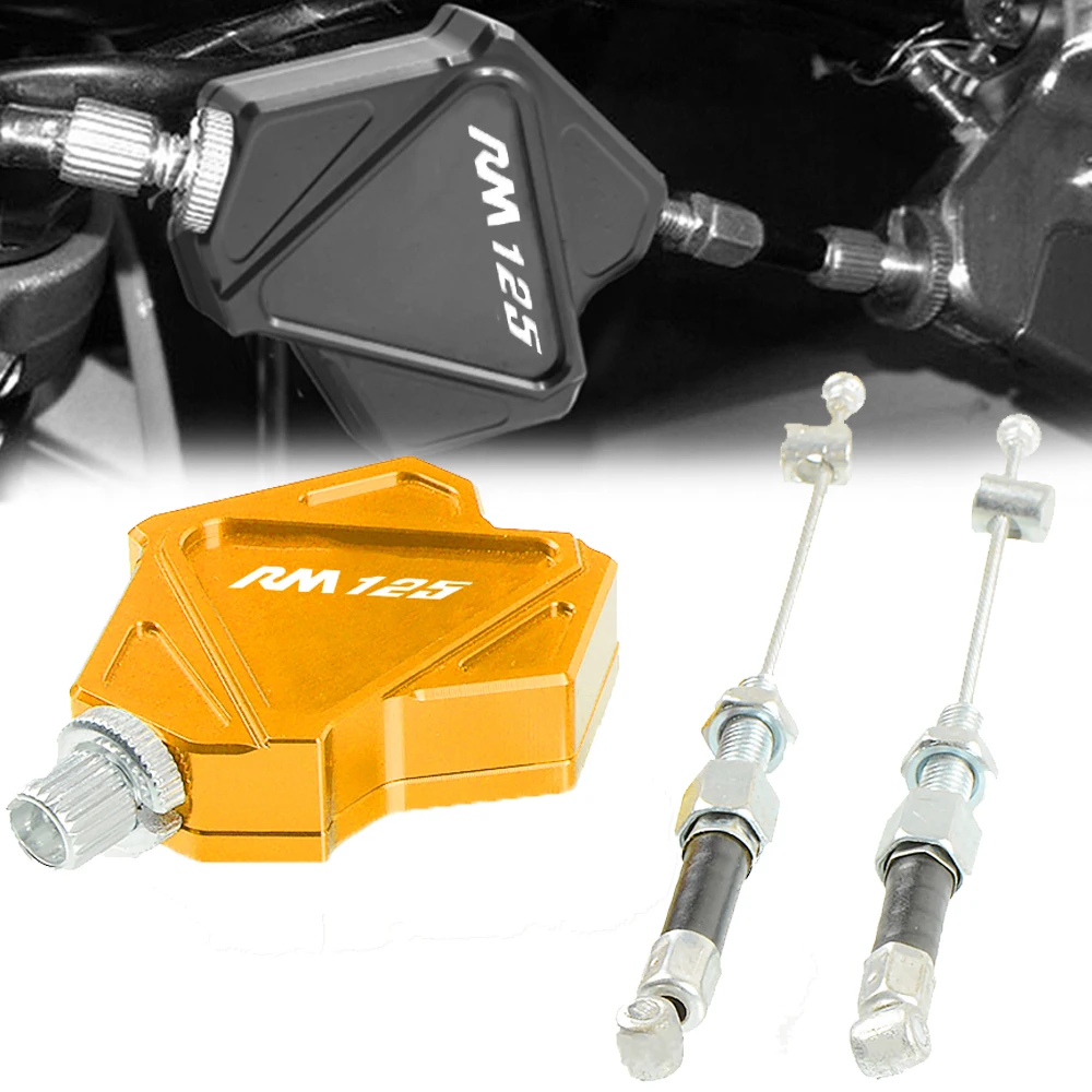Для Suzuki RM125 1992-2008 1993 1994 1995 1996 1997 1998 CNC Алюминиевый Рычаг сцепления тормоза легкая
