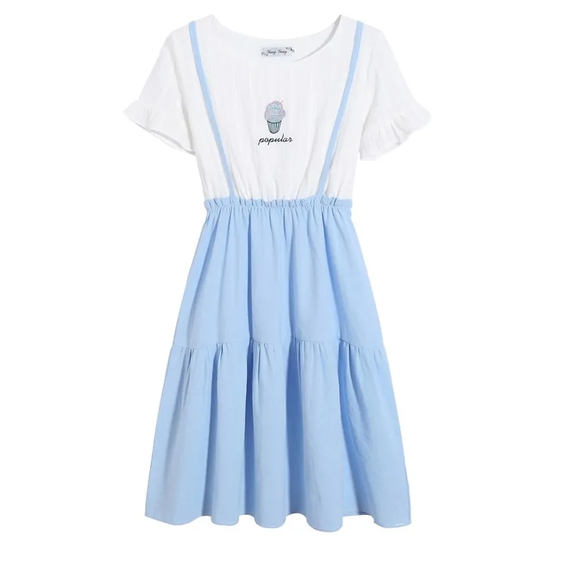 Повседневное платье с коротким рукавом, большие размеры, vestido de Verao Borboleta Bordado Manga vestidos de festa as