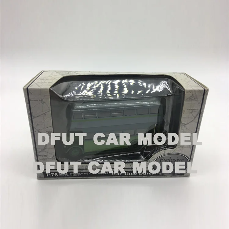 1: 76 сплав игрушка с инерционным механизмом Британский двухэтажный автобус автомобиль модель детских игрушечных автомобилей авторизованный детские игрушки
