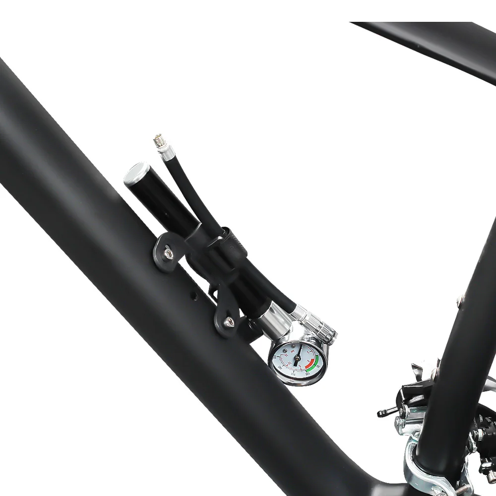 BIKEIN велосипедный мини-насос с манометром MTB велосипедный воздушный насос шариковая игла Presta& Schrader адаптер Портативный горный велосипед надувной