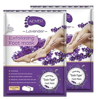 

Aliver 2 Pcs Baby Foot Peel Mask ,Exfoliator Peel Off Calluses Dead Skin Callus Remover,Baby Soft Smooth Contact Feet