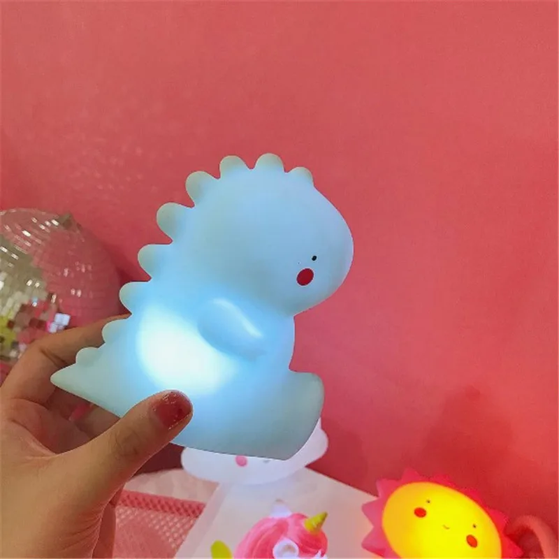 8 LED Night lamp decorate desk light battery dream cute Five-pointed Star Unicorn holiday creative light for baby bedroom luminar - Испускаемый цвет: 8