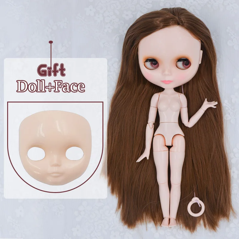 Neo Blyth кукла NBL на заказ блестящее лицо, 1/6 BJD шарнирная кукла Ob24 кукла Blyth для девочки, игрушки для детей FBNL01 - Цвет: FNBL18