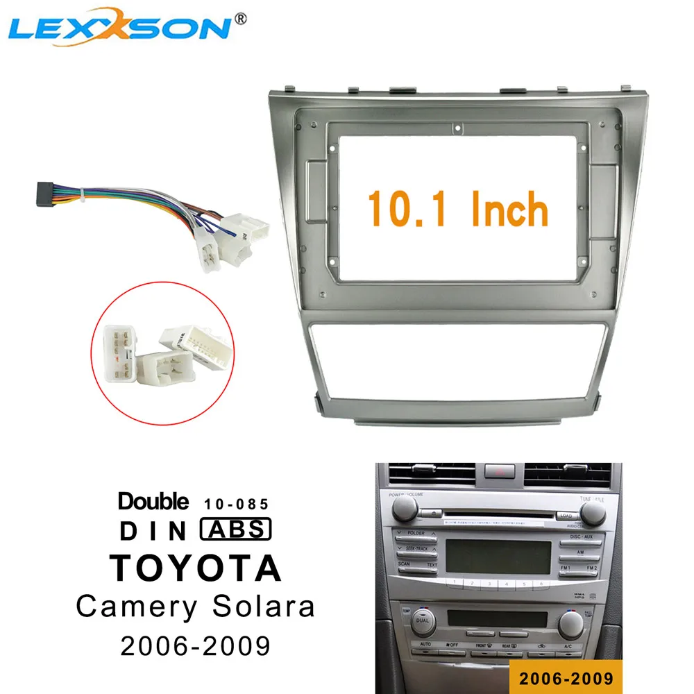 Автомобильная Мода LEXXSON 10 1 дюйма для Toyota Camry 2006 2009 Dvd Fascias рамки аудио Установка