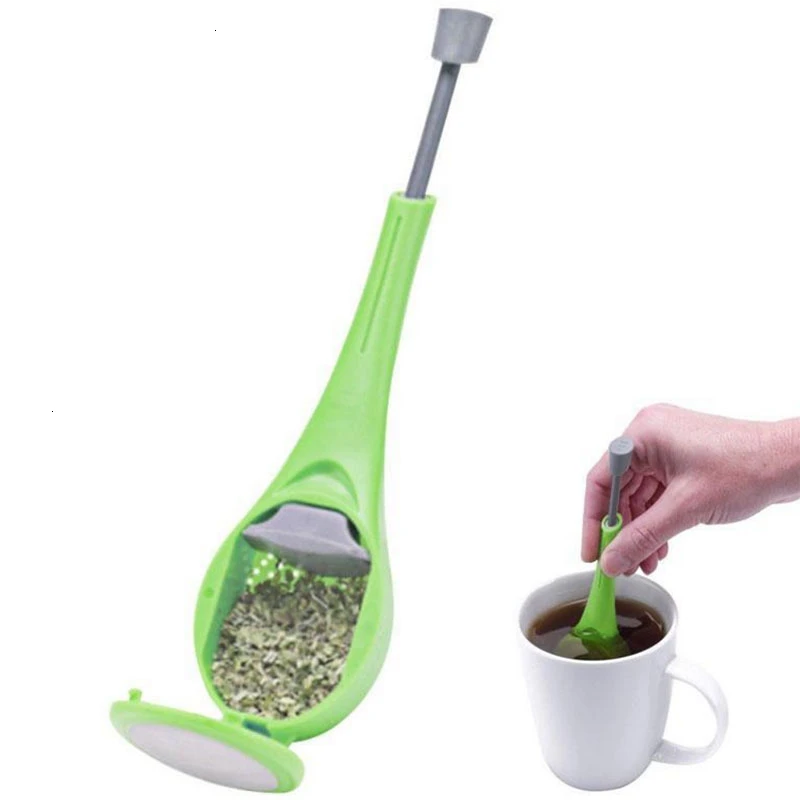 

1pc Tea Set Filter Silica Gel Filter Tea Maker Strainer Healthy Flavor Diffuser Measure Swirl Total Kitchen Organizer 18*4*2cm