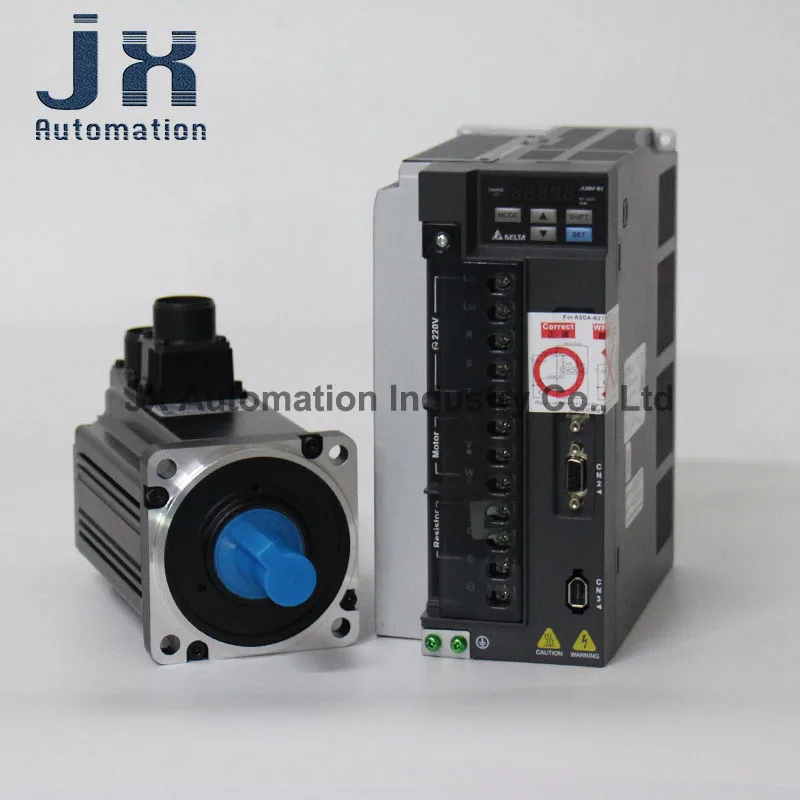 Delta 2KW 2000rpm 9.55Nm AC Servo Motor Driver Kits ASD-B2-2023-B + ECMA-E21320RS with 3m Power and Encoder Cable | Обустройство дома