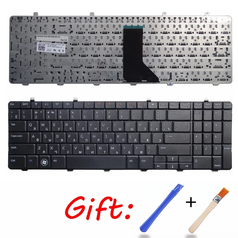 Русская новая клавиатура для ноутбука DELL Inspiron 1564 I1564 1564D P08F Ru Черная | Компьютеры и