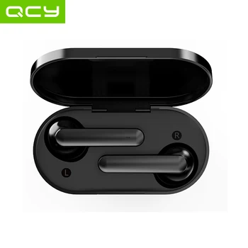 

QCY T3 TWS Wireless Headphones Bluetooth V5.0 Fingerprint Touch 3D Stereo Dual-Mic Noise cancelling earphones