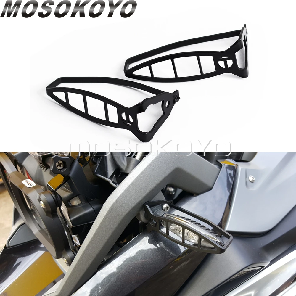 Black Motorcycle Turn Signal Light Guard Flasher Grille Cover Protector for BMW HP4 2009-2015 F700 F800 R1200 S/R/RS/GS/GT | Автомобили и