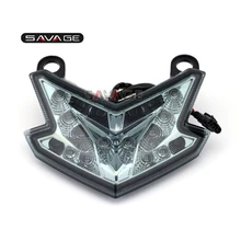 Светодиодный задний тормозной светильник для KAWASAKI Z125/PRO-, Z800/NINJA ZX-6R 2013- 17 16 15 аксессуары для мотоциклов задний светильник