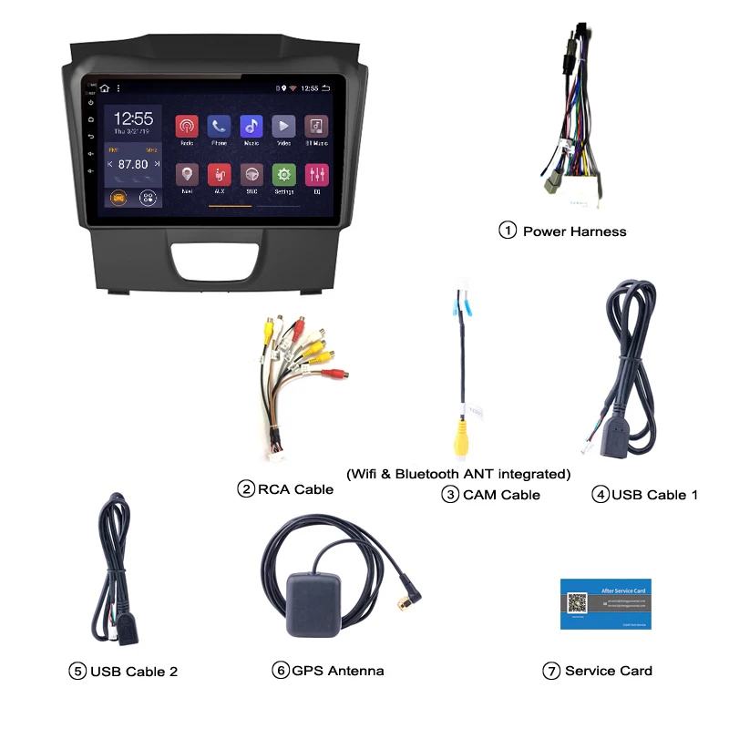 Discount android 8.1 2.5D+IPS 2 din car radio multimedia player For Trailblazer Chevrolet Colorado S10 Isuzu D-max MU-X dvd navigation 5
