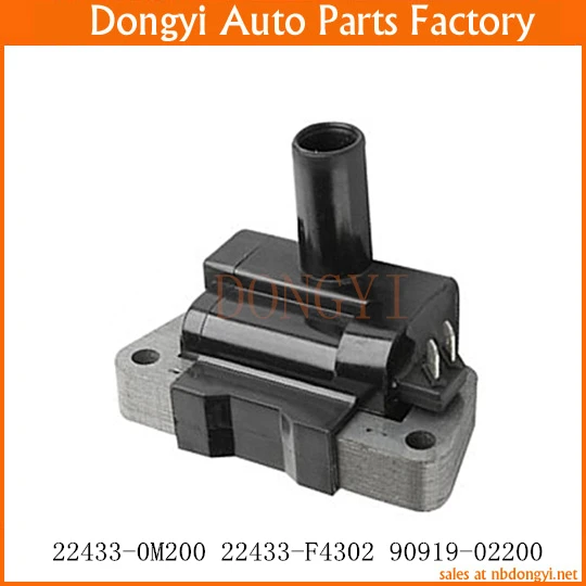 

Ignition Coil OE NO. 22433-0M200 22433-F4302 90919-02200 224330M200 22433F4302 9091902200