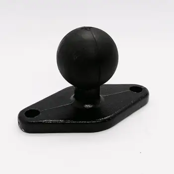 

Heavy Duty Aluminum Alloy Diamond Base Industry Standard AMPS Hole Pattern with 1'' Rubber Ball with Screws